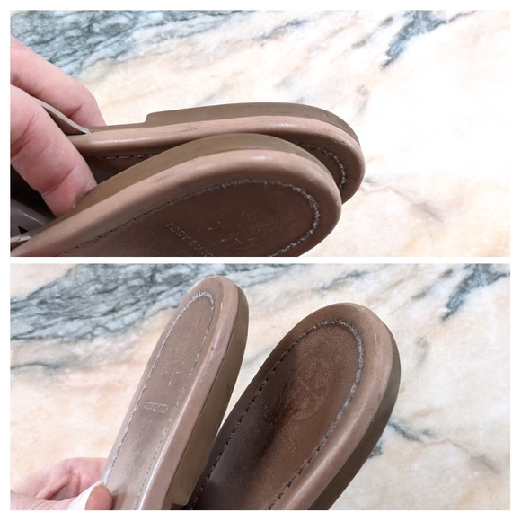 💔SOLD💔 Tory Burch Miller sandal light brown - Picture 4 of 13